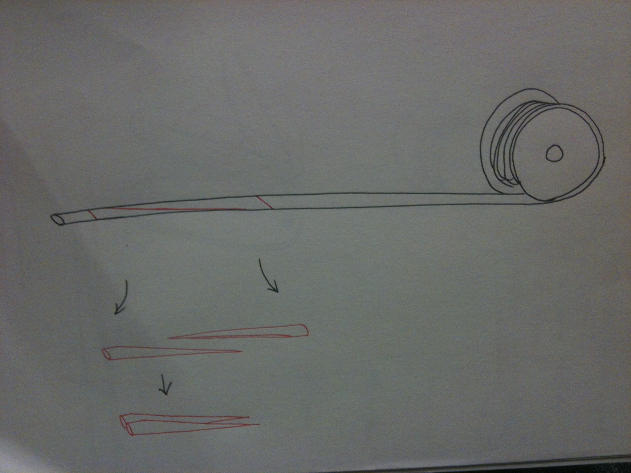 tube cutting template attempt 1